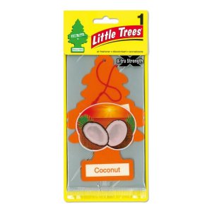 Photo1: Big Tree Air Freshener Coconut