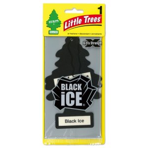 Photo1: Big Tree Air Freshener Black Ice