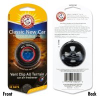 Vent Clip Air Freshener Classic New Car (Tire)