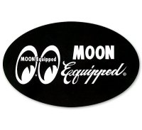 MOON Equipped Oval Sticker