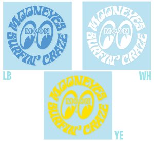 Photo1: MOONEYES Surfin' Craze Decal