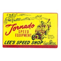 HOT ROD Sticker LEE'S SPEED SHOP Sticker
