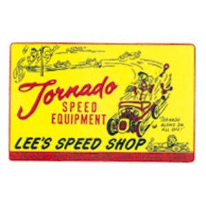 Photo1: HOT ROD Sticker LEE'S SPEED SHOP Sticker