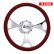 Photo1: Budnik Steering Wheel 430 13-3/4inch (1)