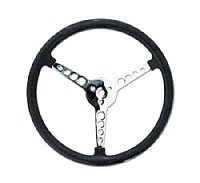 Bell Style Steering Wheel No Hole 4 Spoke  34cm