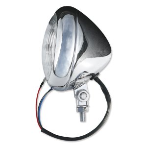 Photo4: 4-1/2 Chrome Smooth Headlight