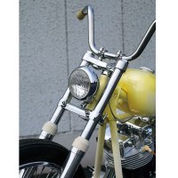 4-1/2 Chrome Smooth Headlight
