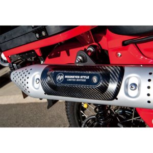Photo1: Muffler Protector Carbon