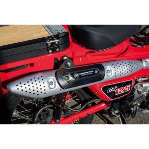 Photo2: Muffler Protector Carbon