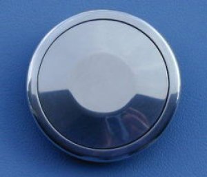 Photo1: Lecarra Billet Plain Horn Cap Polish Type