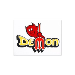 Photo1: HOT ROD Sticker DEMON Decal