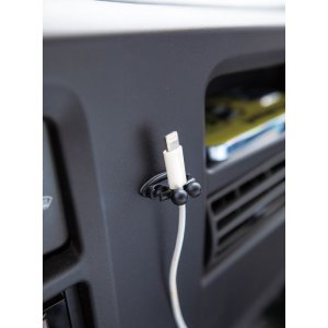 Photo1: 4 Pack Cord Clip Organizer