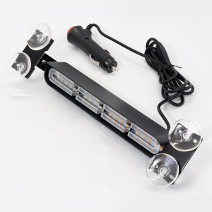 Photo3: White-Amber Strobe Lights Bar