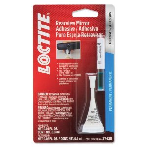 Photo1: Rear View Mirror Adhesive
