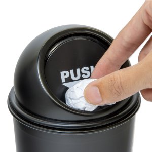 Photo2: Cup Holder Trash Can