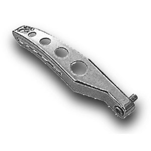 Photo1: Chrome Alternator Top Bracket Chevy LWP