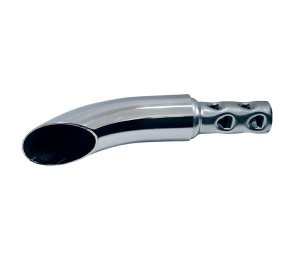 Photo1: MOON Turnout Silencer Chrome