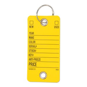 Photo2: Cardboard Key Tag