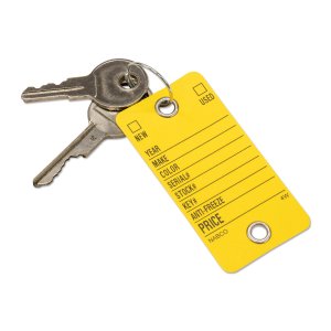 Photo1: Cardboard Key Tag