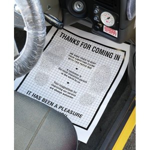 Photo1: Poly Floor Mat (2 pieces set)