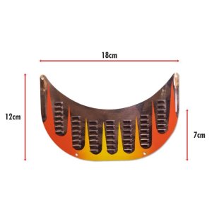 Photo4: Louver for MOONEYES Cap (Scallop Type)
