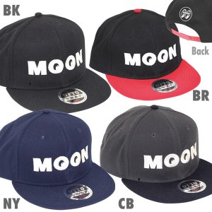 Photo2: MOON Wool Flat Visor Cap
