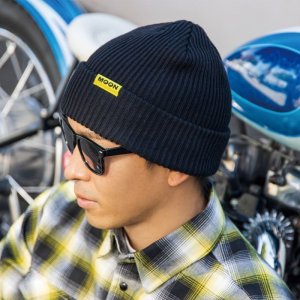 Photo6: MOON Cotton / Acrylic Beanie Cap