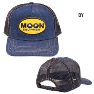 Photo4: MOON Denim Mesh Cap