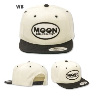 Photo4: MOON Oval Flat Visor Hat