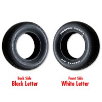 Cooper Radial GT Raised White Letter Tire [Contact Us]