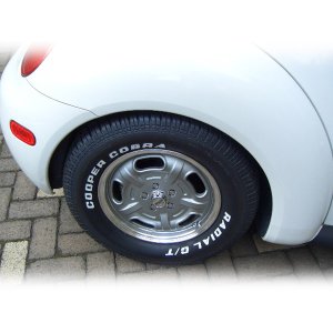 Photo4: Cooper Radial GT Raised White Letter Tire [Contact Us]