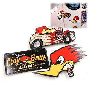 Photo4: Clay Smith Mr. Horsepower Laser Cut Metal Sign