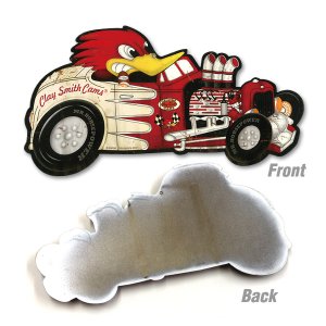 Photo3: Clay Smith Mr.Horsepower Hot Rod Laser Cut Metal Sign