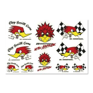 Photo1: Clay Smith Assorted Sticker Sheet