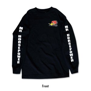 Photo4: Clay Smith  Long Sleeve T-Shirt Black