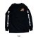 Photo4: Clay Smith  Long Sleeve T-Shirt Black (4)
