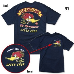 Photo1: Clay Smith Speed Shop T-Shirt