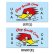 Photo1: Clay Smith Color Sticker (1)