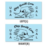 Clay Smith Black Sticker