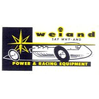 HOT ROD Sticker weiand PWER & RACING EQUIPMENT Sticker