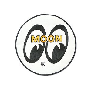 Photo1: Mooneyes Patch White Eyeball 20cm