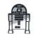 Photo2: STAR WARS R2D2 Injection Molded Emblem (2)