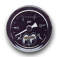 MOONEYES Classic Direct Gauge Fuel Press 0-15psi