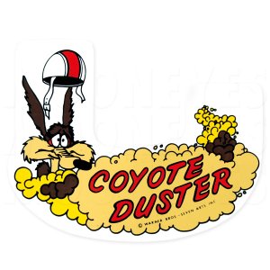 Photo1: HOT ROD Sticker COYOTE DUSTER