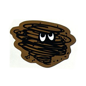 Photo1: HOT ROD Sticker DUSTER Window Decal