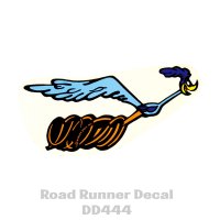 Road Runner Decal RH 6.25 inch