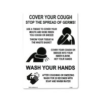 Cover Your Cough Sticker