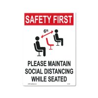 Safety First Sticker