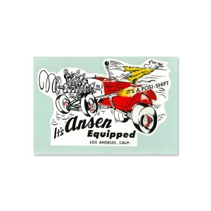 Photo1: Ansen Waterslide Decal