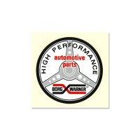 BORG WARNER Waterslide Decal